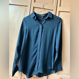 Ann Taylor blouse in dark blue (size S)